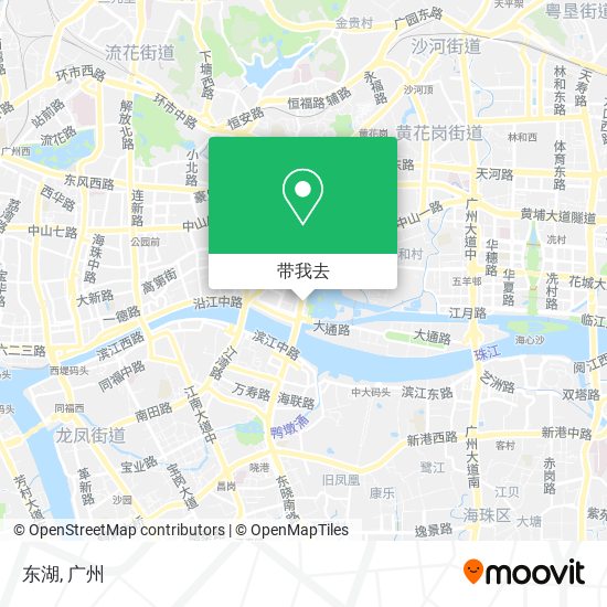 东湖地图