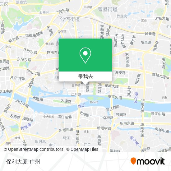 保利大厦地图