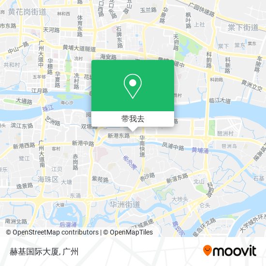 赫基国际大厦地图