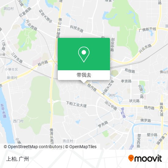 上柏地图