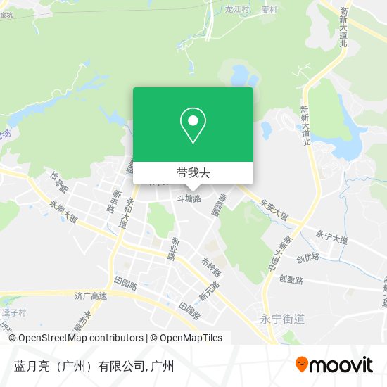 蓝月亮（广州）有限公司地图