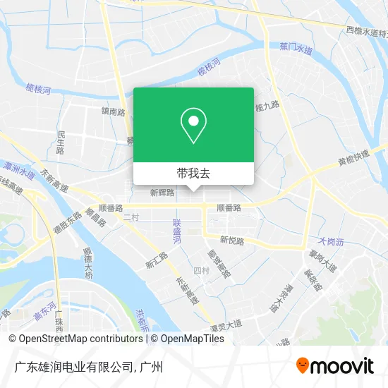 广东雄润电业有限公司地图