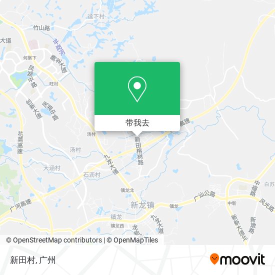 新田村地图
