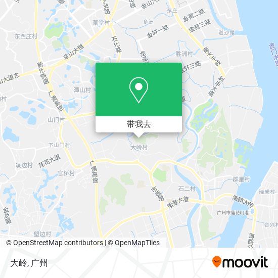 大岭地图