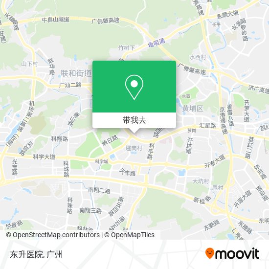 东升医院地图