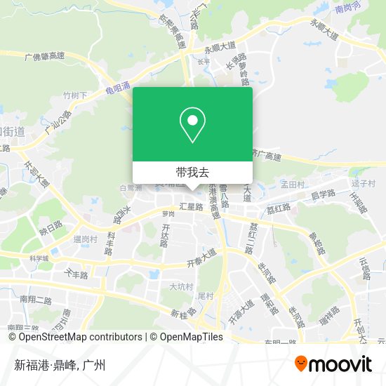 新福港·鼎峰地图