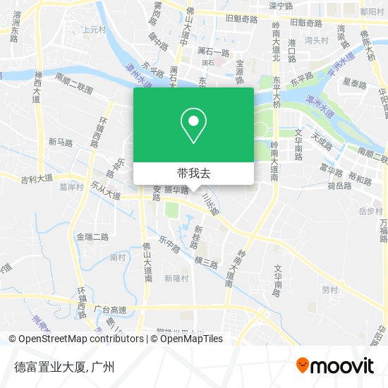 德富置业大厦地图