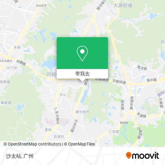 沙太站地图