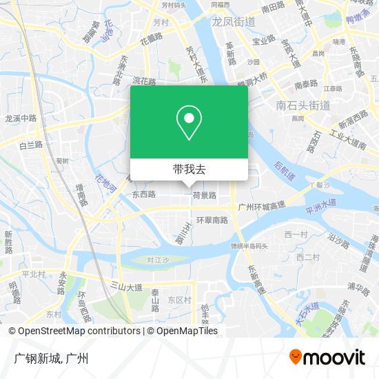 广钢新城地图
