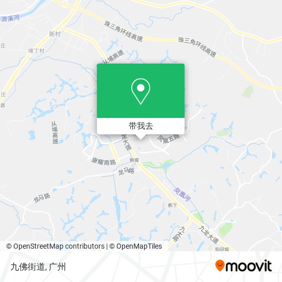 九佛街道地图