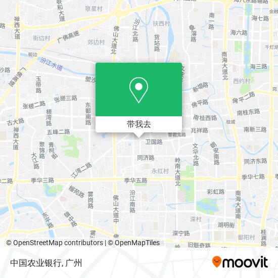 中国农业银行地图