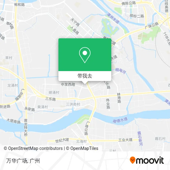 万华广场地图