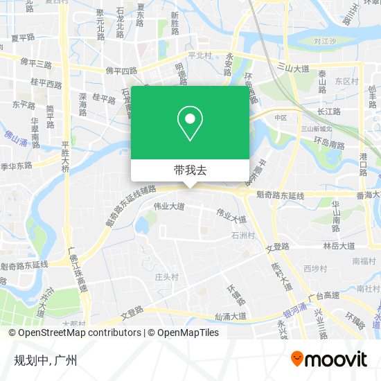 规划中地图