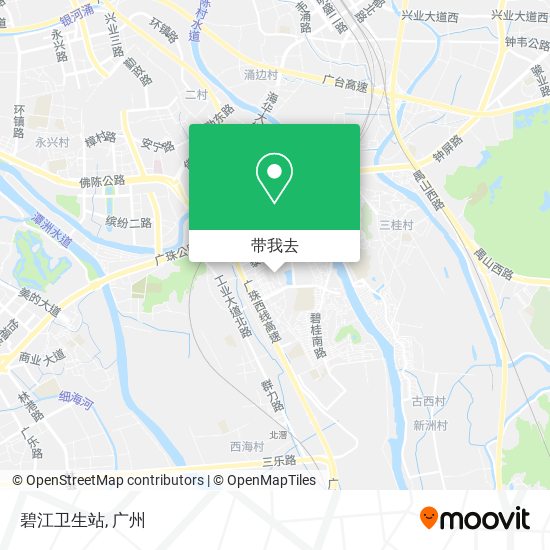 碧江卫生站地图