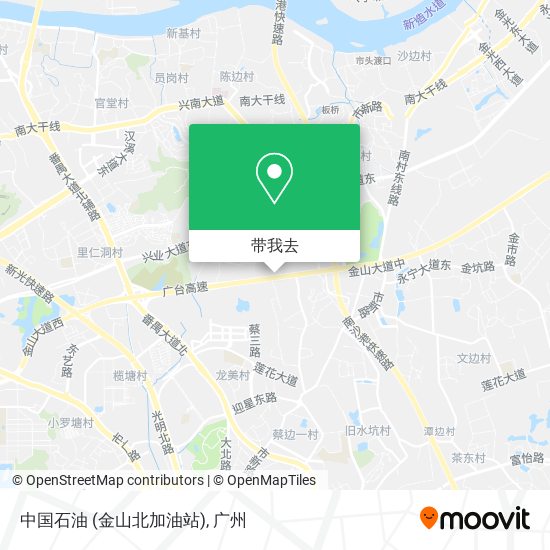 中国石油 (金山北加油站)地图