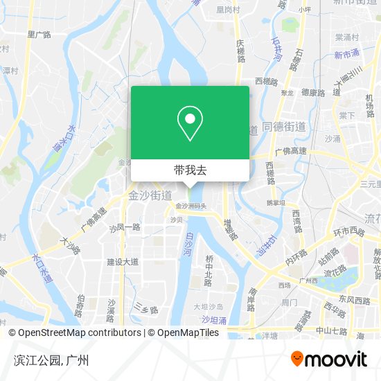 滨江公园地图