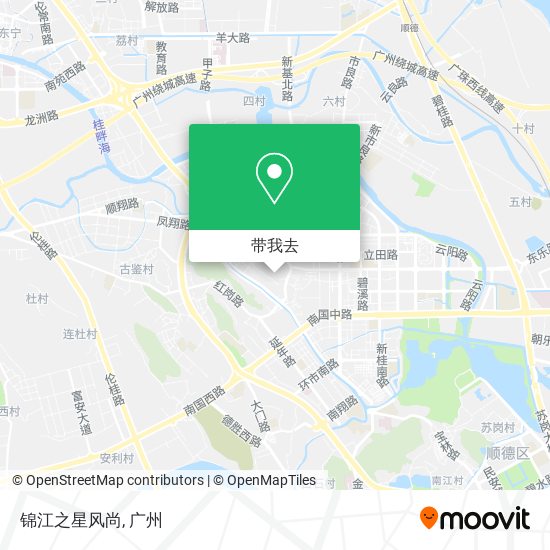 锦江之星风尚地图