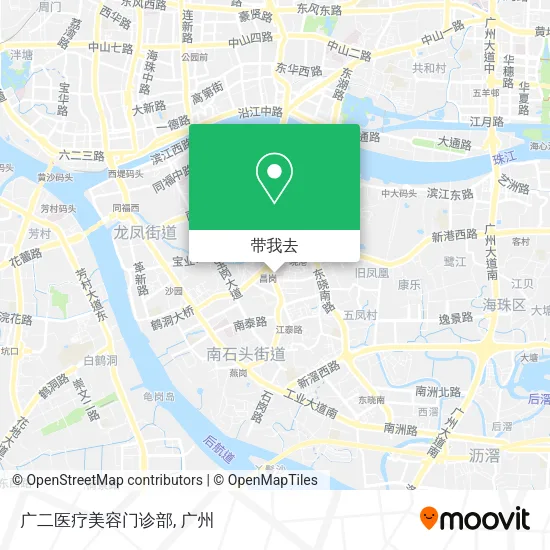 广二医疗美容门诊部地图