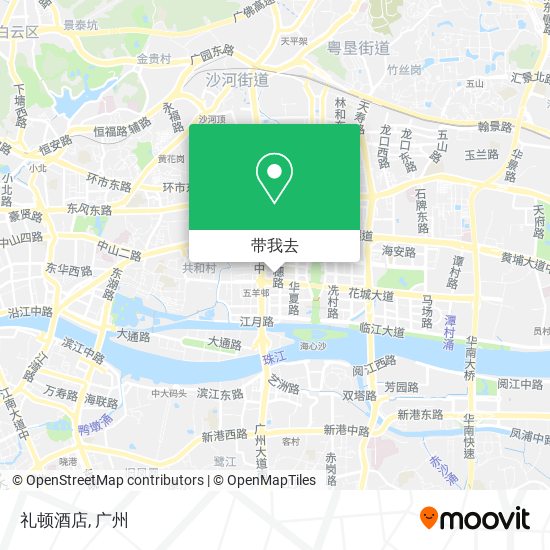 礼顿酒店地图