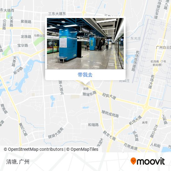 清塘地图