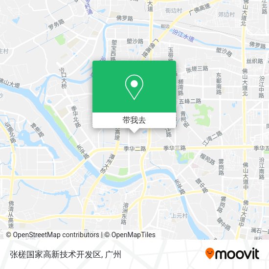张槎国家高新技术开发区地图