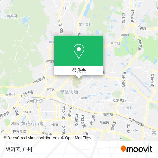 银河园地图