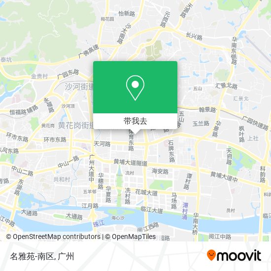 名雅苑-南区地图