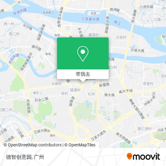 德智创意园地图