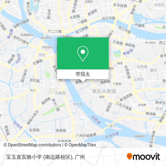 宝玉直实验小学 (南边路校区)地图