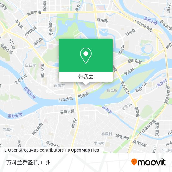 万科兰乔圣菲地图