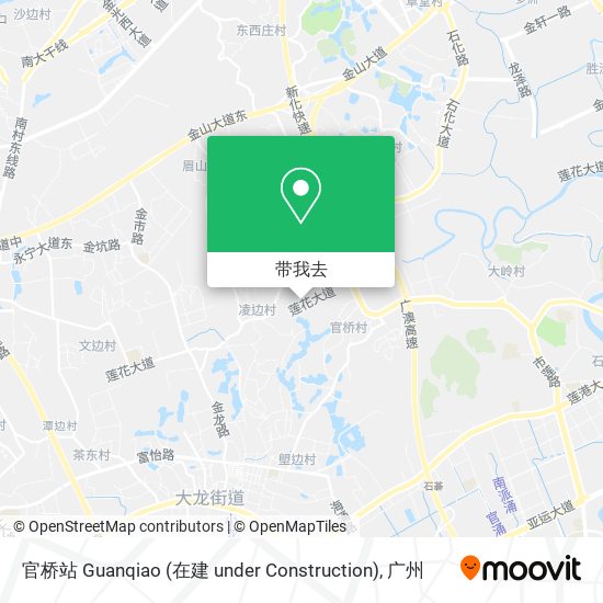 官桥站 Guanqiao (在建 under Construction)地图