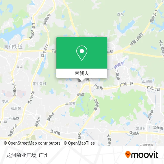 龙洞商业广场地图