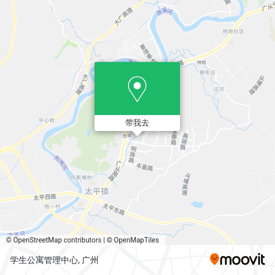 学生公寓管理中心地图