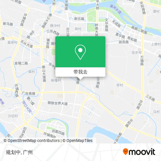 规划中地图