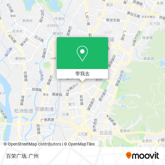 百荣广场地图