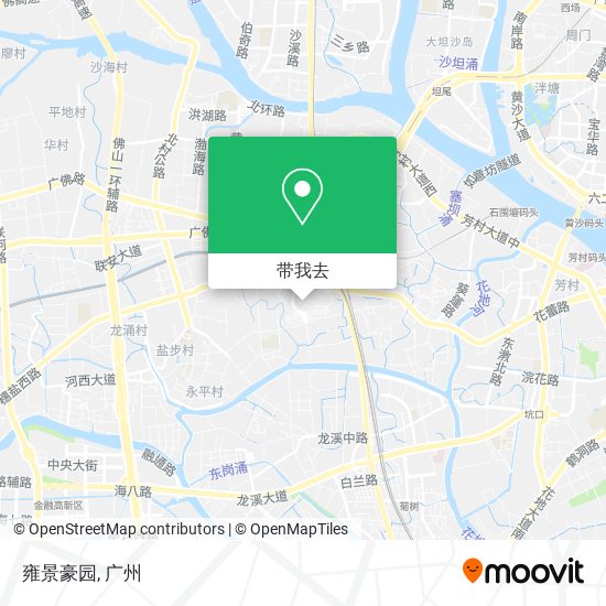 雍景豪园地图