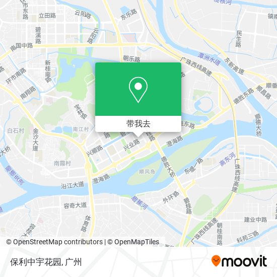 保利中宇花园地图