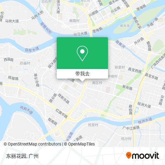 东丽花园地图