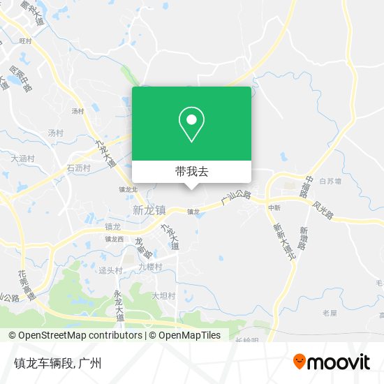 镇龙车辆段地图