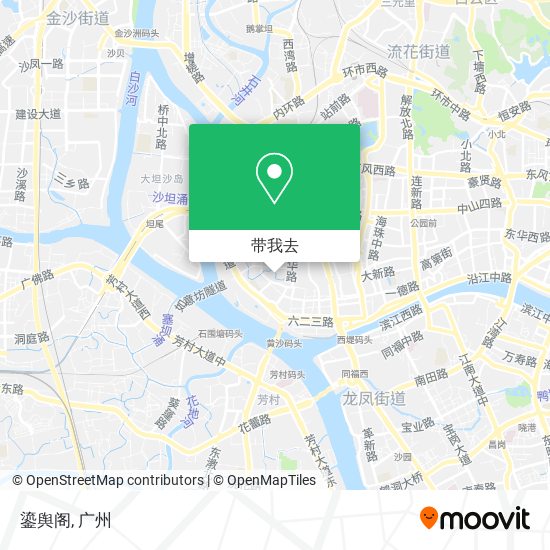 鎏舆阁地图