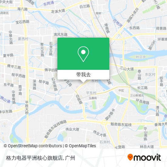格力电器平洲核心旗舰店地图