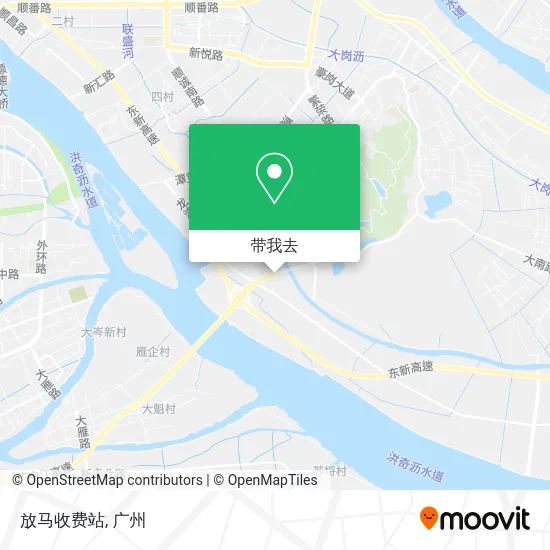 放马收费站地图