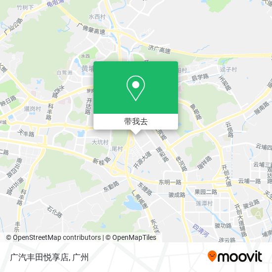 广汽丰田悦享店地图