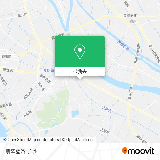 翡翠蓝湾地图