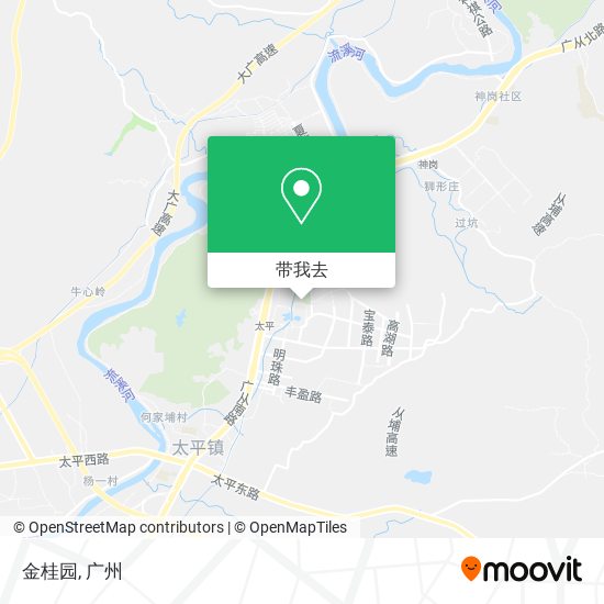 金桂园地图