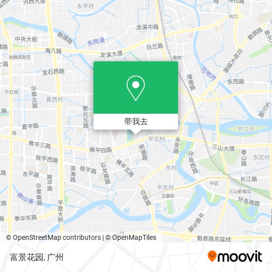 富景花园地图