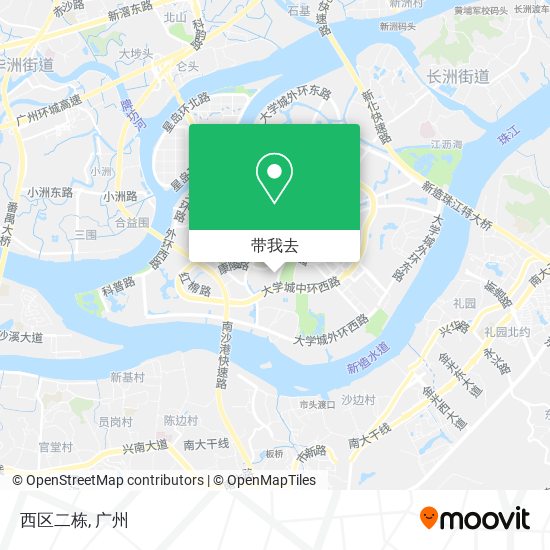 西区二栋地图