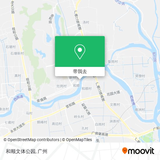 和顺文体公园地图