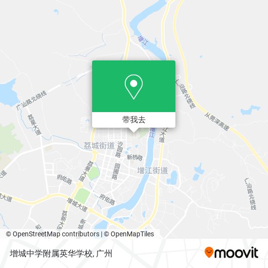 增城中学附属英华学校地图
