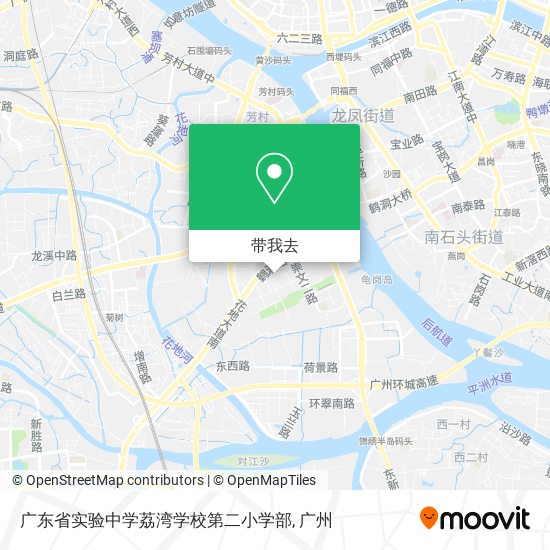 广东省实验中学荔湾学校第二小学部地图